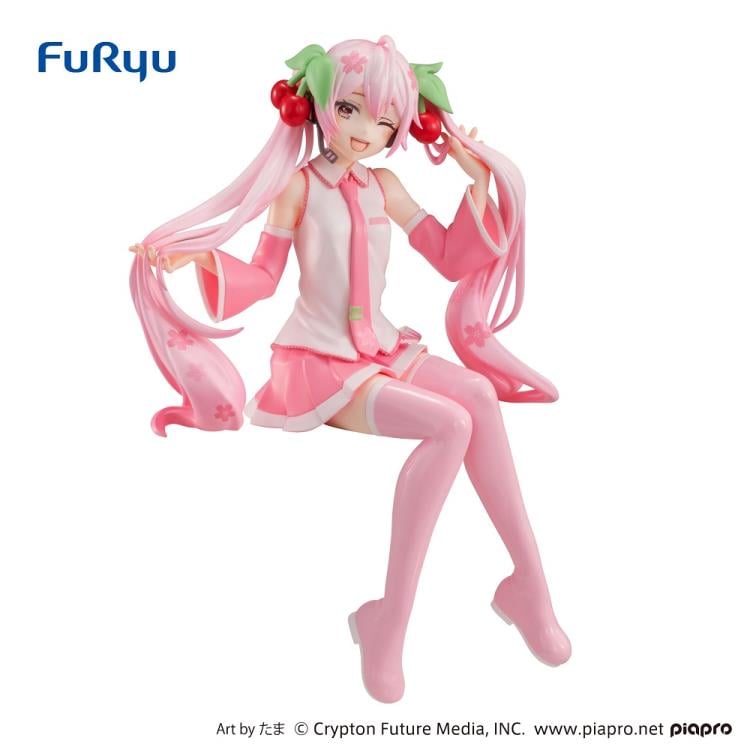 Vocaloid Sakura Miku (Winking Ver.) Noodle Stopper Figure Gallery Image 3