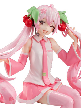 Vocaloid Sakura Miku (Winking Ver.) Noodle Stopper Figure Gallery Image 2