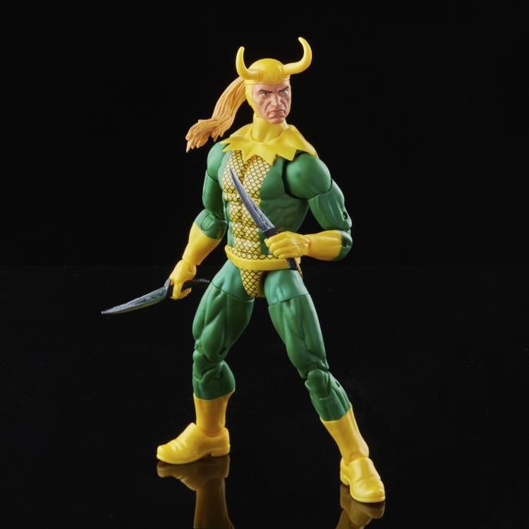 Marvel Legends Retro Collection Loki Action Figure Gallery Image 4