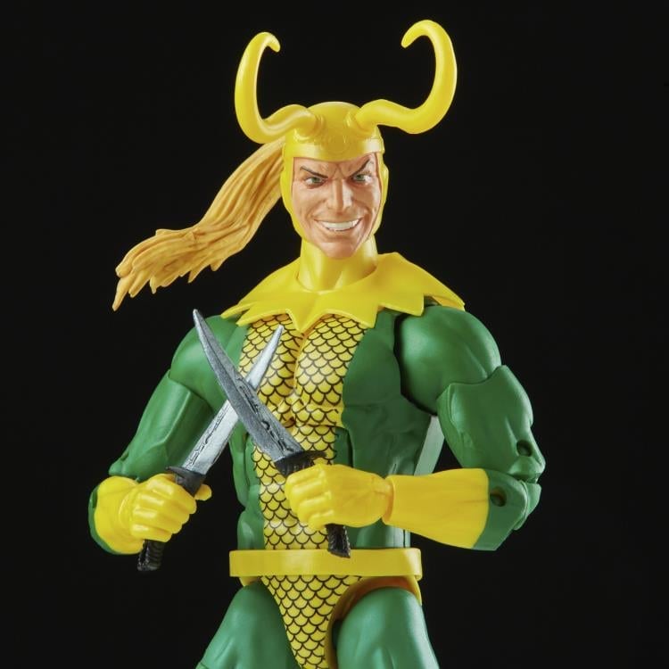 Marvel Legends Retro Collection Loki Action Figure Gallery Image 6