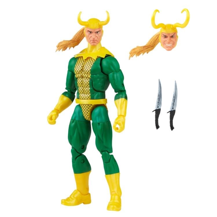 Marvel Legends Retro Collection Loki Action Figure Gallery Image 8