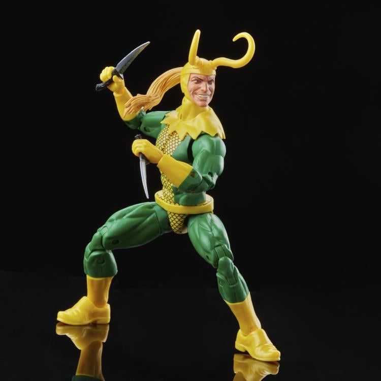 Marvel Legends Retro Collection Loki Action Figure Gallery Image 3