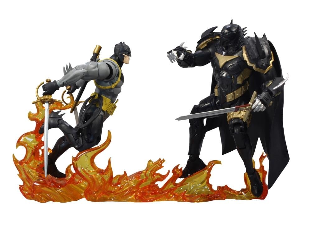 Batman: Curse of the White Knight DC Multiverse Batman vs. Azrael Batman Armor Action Figure Two-Pack Gallery Image 3