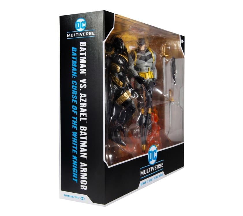 Batman: Curse of the White Knight DC Multiverse Batman vs. Azrael Batman Armor Action Figure Two-Pack Gallery Image 12