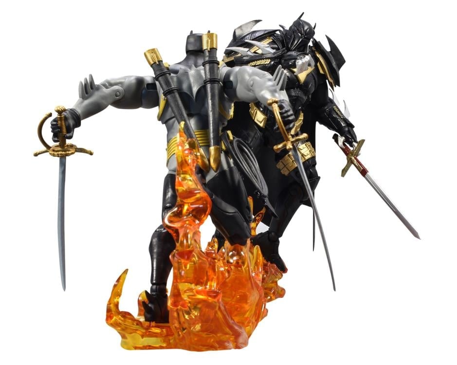 Batman: Curse of the White Knight DC Multiverse Batman vs. Azrael Batman Armor Action Figure Two-Pack Gallery Image 5