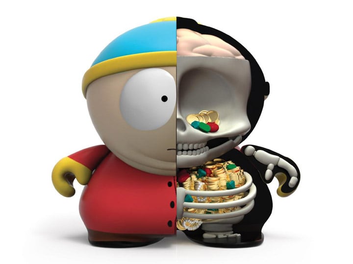 South Park Treasure Cartman Anatomy Art Figure Gallery Image 1