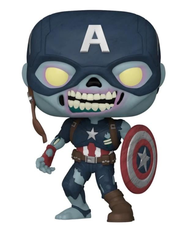 Pop! Marvel: What If...? - Zombie Captain America Gallery Image 3