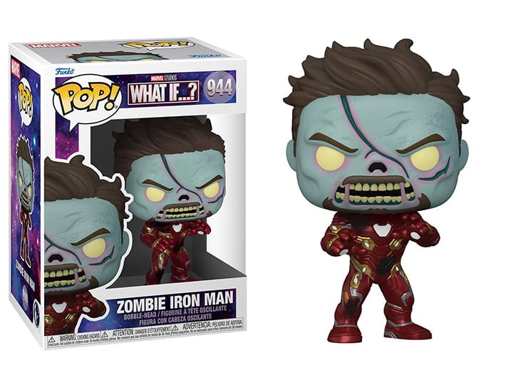 MARVEL - FUNKO POP! マーベル　ホワット・イフ...？　ゾンビアイアンマン　特大 Pop! Marvel: What If? - Zombie Iron Man
