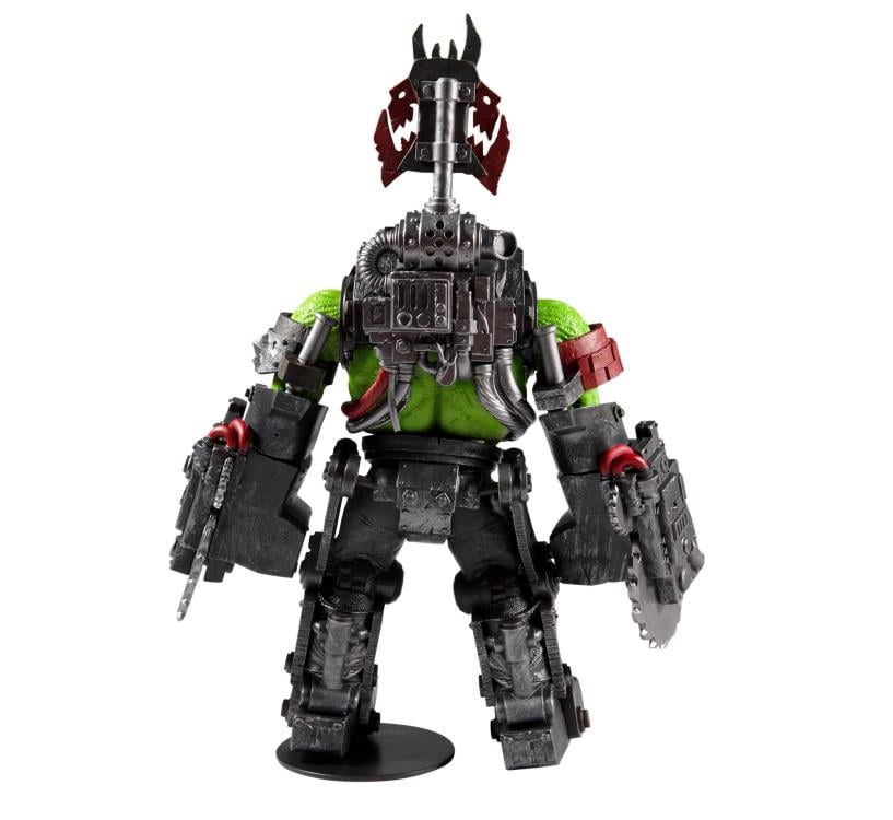 Warhammer 40,000 Ork Meganob with Buzzsaw Mega Action Figure Gallery Image 5