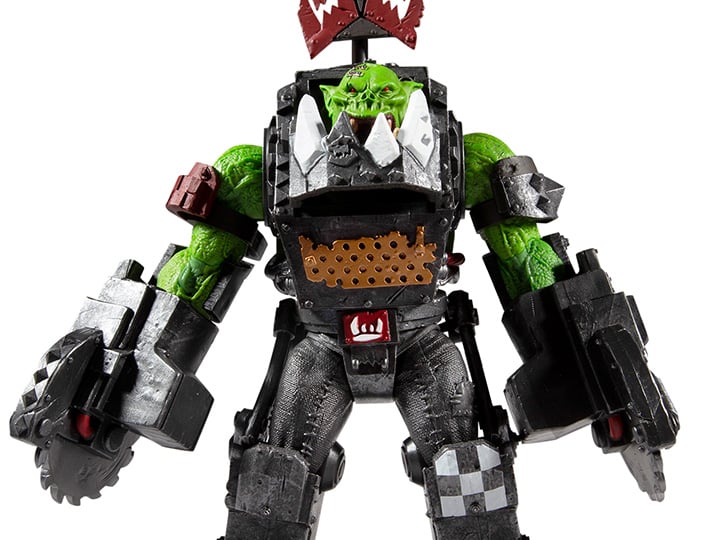 Warhammer 40,000 Ork Meganob with Buzzsaw Mega Action Figure Gallery Image 1