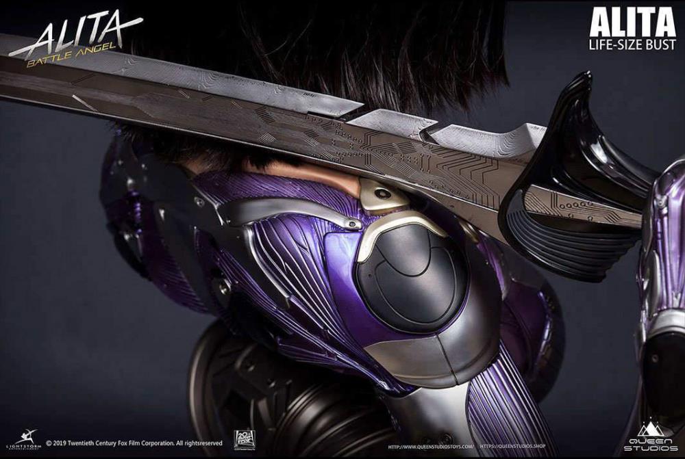 Alita: Battle Angel Alita (Exclusive Ver.) Limited Edition Life-Size Bust Gallery Image 12