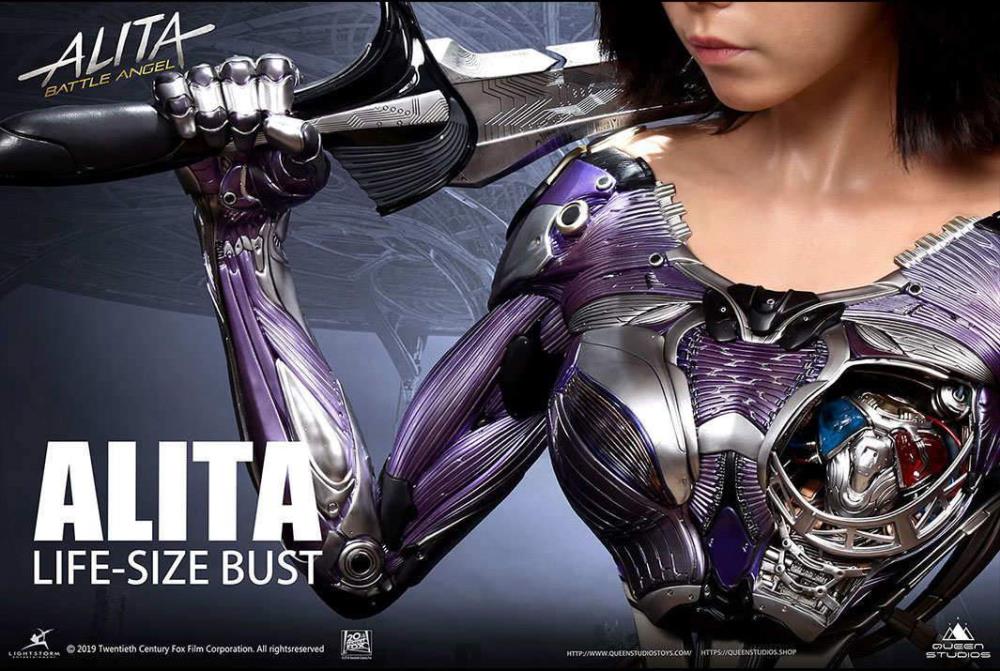 Alita: Battle Angel Alita (Exclusive Ver.) Limited Edition Life-Size Bust Gallery Image 7