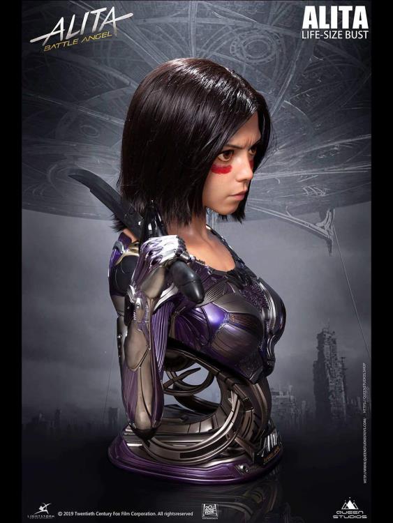 Alita: Battle Angel Alita (Exclusive Ver.) Limited Edition Life-Size Bust Gallery Image 14