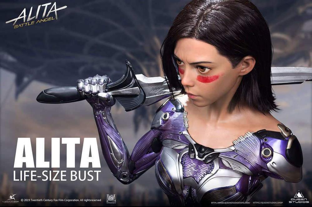 Alita: Battle Angel Alita (Exclusive Ver.) Limited Edition Life-Size Bust Gallery Image 4