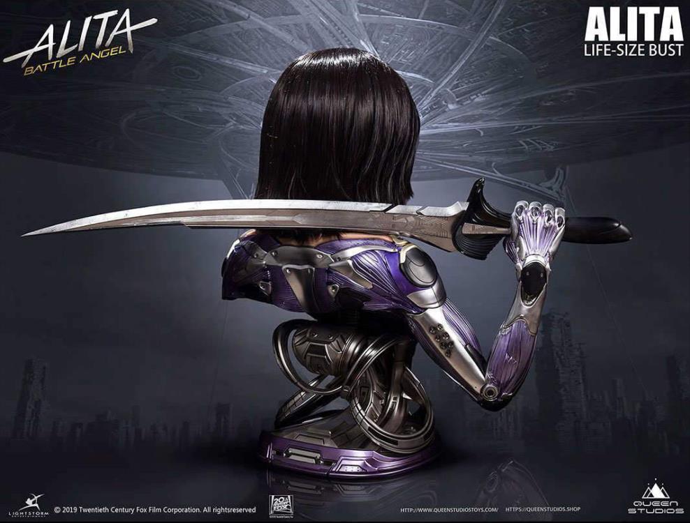 Alita: Battle Angel Alita (Exclusive Ver.) Limited Edition Life-Size Bust Gallery Image 11