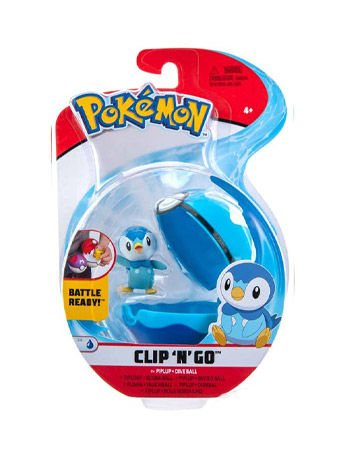 Pokemon Clip 'N' Go Piplup Figure Gallery Image 6