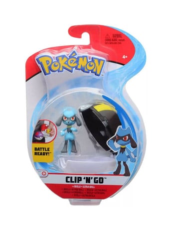 Pokemon Clip 'N' Go Riolu Figure Gallery Image 2
