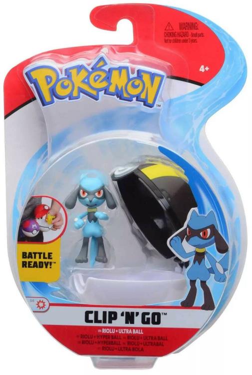 Pokemon Clip 'N' Go Riolu Figure Gallery Image 3