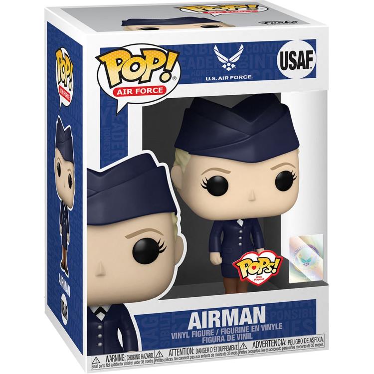 Pops! with Purpose US Air Force Airman Female 1 - Dress Blues Gallery Image 4