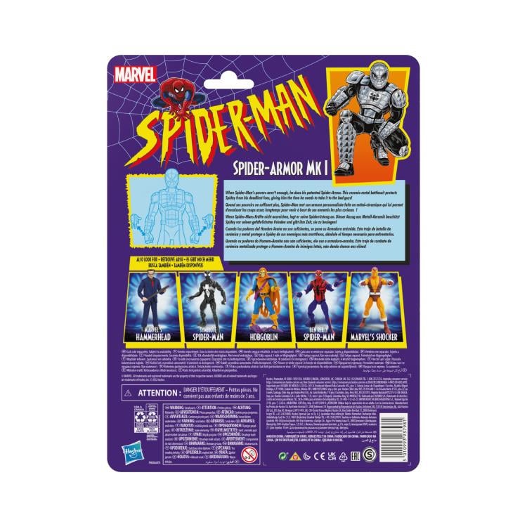 Spider-Man Marvel Legends Retro Collection Wave 2 Set of 6 Action Figures Gallery Image 24