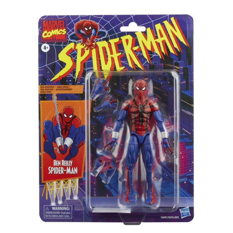 Spider-Man Marvel Legends Retro Collection Ben Reilly Spider-Man Action Figure Gallery Image 8