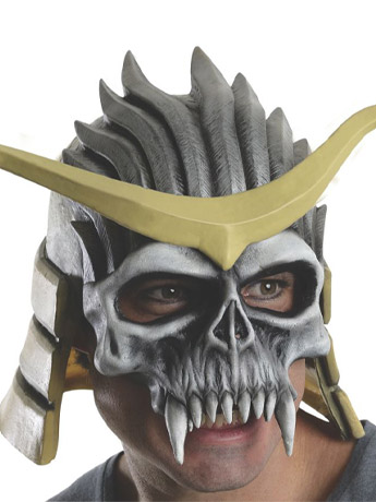 Mortal Kombat IX Shao Kahn Deluxe Adult Latex Mask Gallery Image 2