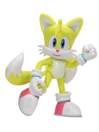 Sonic The Hedgehog 30th Anniversary Wave 6 4" Tails with Ring Item Box Gallery Image 2