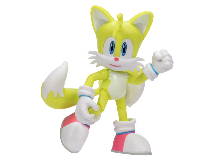 Sonic The Hedgehog 30th Anniversary Wave 6 4" Tails with Ring Item Box Gallery Image 1