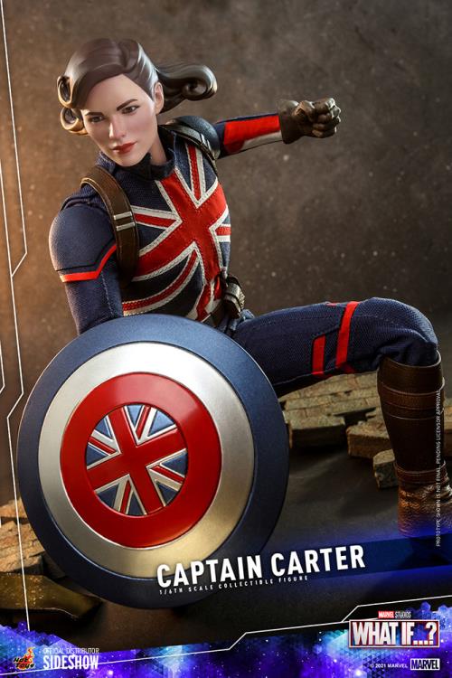 What If...? TMS059 Captain Carter 1/6th Scale Collectible Figure Gallery Image 4