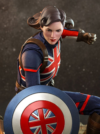 What If...? TMS059 Captain Carter 1/6th Scale Collectible Figure Gallery Image 2