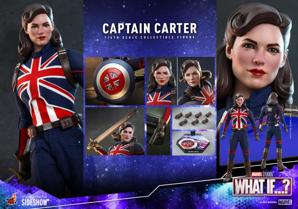 What If...? TMS059 Captain Carter 1/6th Scale Collectible Figure Gallery Image 16