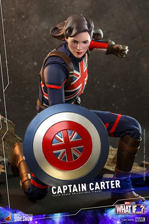 What If...? TMS059 Captain Carter 1/6th Scale Collectible Figure Gallery Image 3
