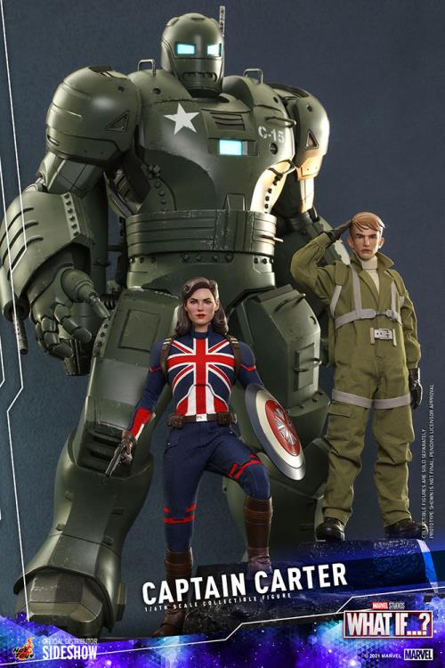 What If...? TMS059 Captain Carter 1/6th Scale Collectible Figure Gallery Image 9