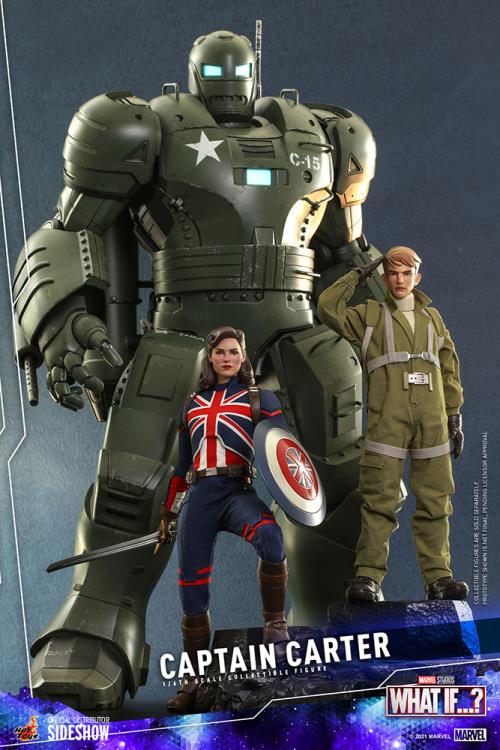 What If...? TMS059 Captain Carter 1/6th Scale Collectible Figure Gallery Image 8