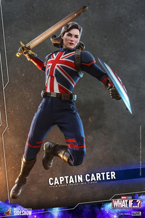 What If...? TMS059 Captain Carter 1/6th Scale Collectible Figure Gallery Image 6