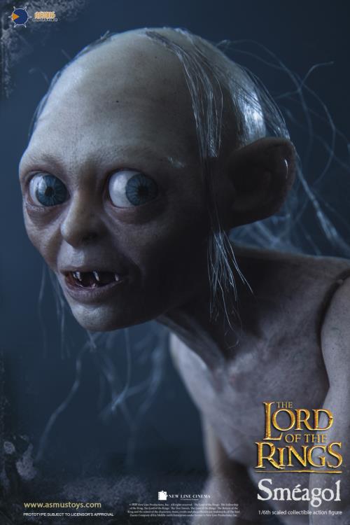 The Lord of the Rings Gollum & Smeagol (Luxury Edition) 1/6 Scale Figure Set Gallery Image 15