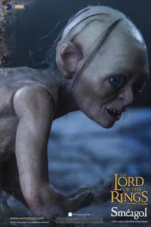The Lord of the Rings Gollum & Smeagol (Luxury Edition) 1/6 Scale Figure Set Gallery Image 16