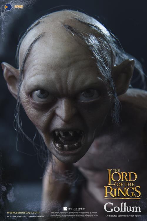 The Lord of the Rings Gollum & Smeagol (Luxury Edition) 1/6 Scale Figure Set Gallery Image 7