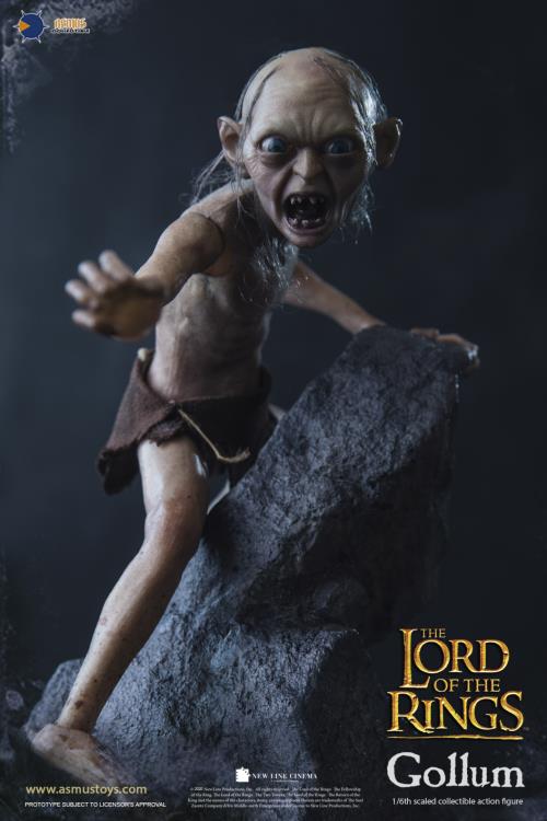 The Lord of the Rings Gollum & Smeagol (Luxury Edition) 1/6 Scale Figure Set Gallery Image 3