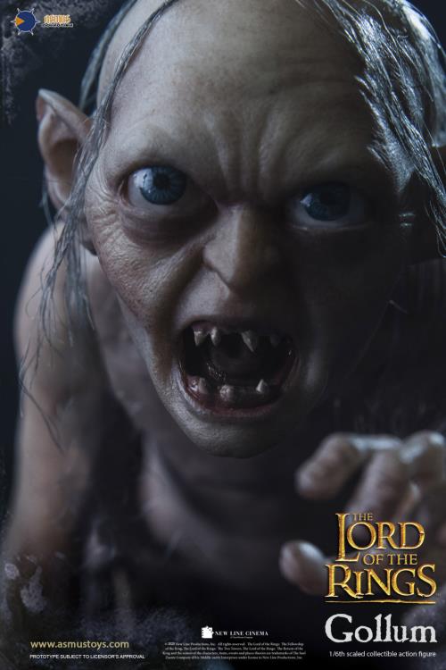 The Lord of the Rings Gollum & Smeagol (Luxury Edition) 1/6 Scale Figure Set Gallery Image 8