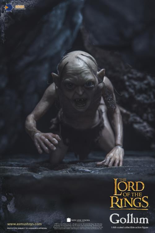 The Lord of the Rings Gollum & Smeagol (Luxury Edition) 1/6 Scale Figure Set Gallery Image 9