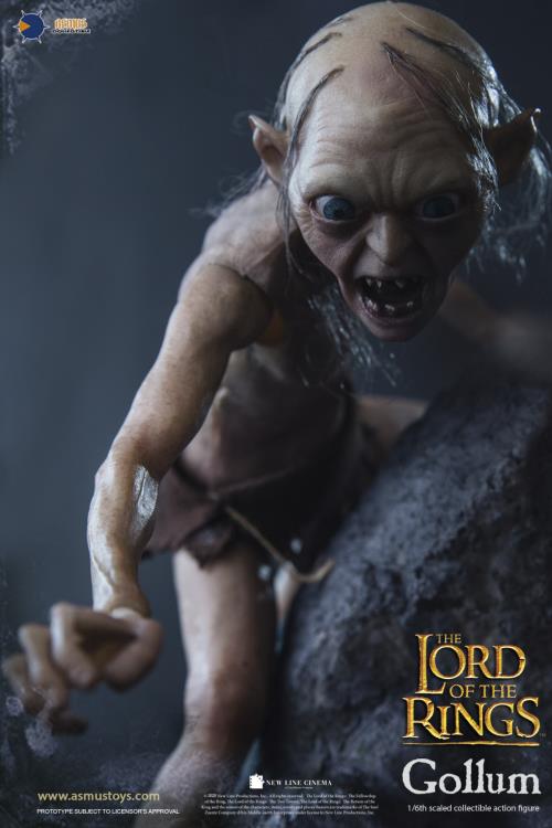 The Lord of the Rings Gollum & Smeagol (Luxury Edition) 1/6 Scale Figure Set Gallery Image 4