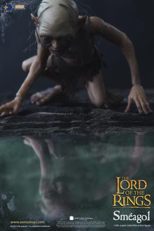 The Lord of the Rings Gollum & Smeagol (Luxury Edition) 1/6 Scale Figure Set Gallery Image 17