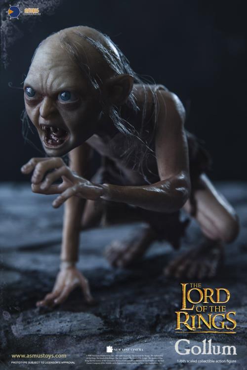 The Lord of the Rings Gollum & Smeagol (Luxury Edition) 1/6 Scale Figure Set Gallery Image 6