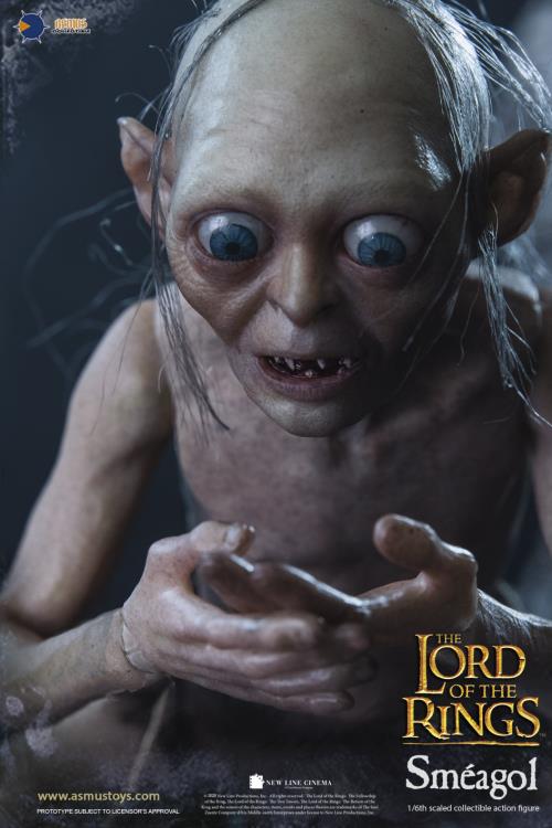 The Lord of the Rings Gollum & Smeagol (Luxury Edition) 1/6 Scale Figure Set Gallery Image 13