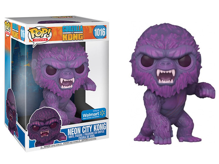 Pop! Movies: Godzilla vs. Kong - 10" Neon City Kong Exclusive Gallery Image 1