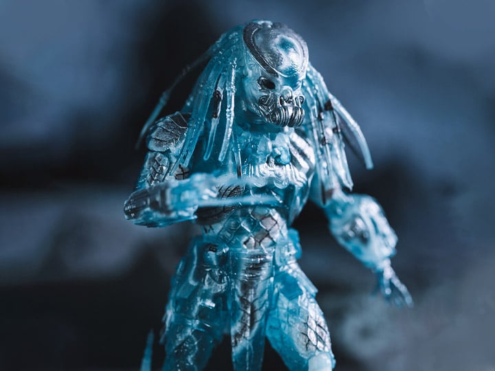 Alien vs. Predator Celtic Predator (Active Camouflage) 1:18 Scale PX Previews Exclusive Figure Gallery Image 1