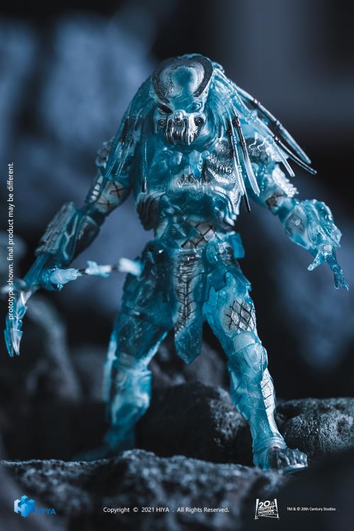 Alien vs. Predator Celtic Predator (Active Camouflage) 1:18 Scale PX Previews Exclusive Figure Gallery Image 4