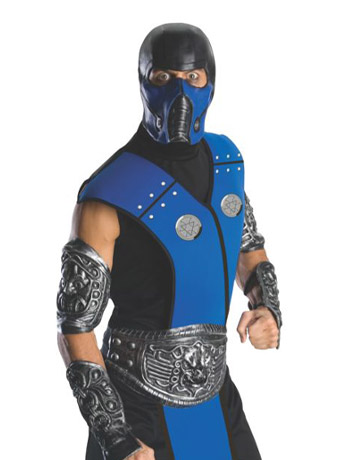 Mortal Kombat IX Sub-Zero Deluxe Adult Costume Gallery Image 2