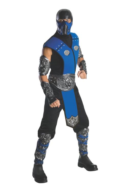 Mortal Kombat IX Sub-Zero Deluxe Adult Costume Gallery Image 3